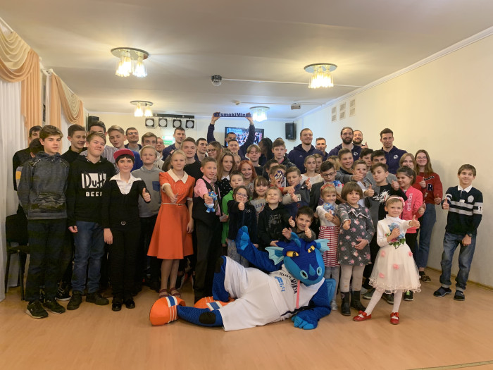 «Цмокі-Мінск» наведалі дзіцячы гарадок