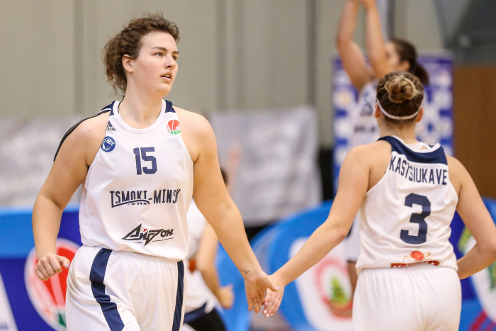 Дабл-дабл Кацярыны Карчэўскай і вікторыя жаночай каманды