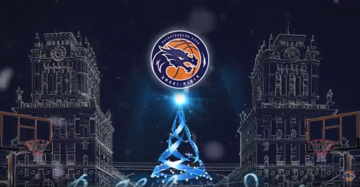 Новогоднее видео-поздравление от «Цмокі-Мінск»