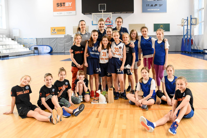 Майстар-клас ад гульцоў жаночай каманды