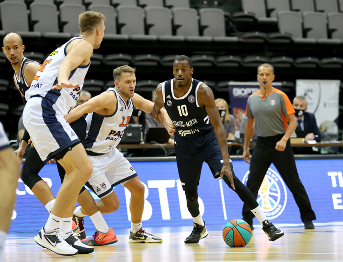 "Цмокi-Мiнск" в матче Единой лиги ВТБ уступили "Парме-Париматч"