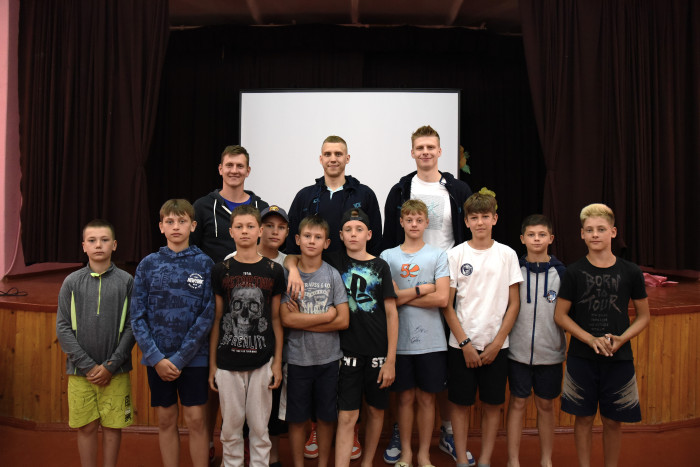 Встреча в оздоровительном лагере “На Росстанях”