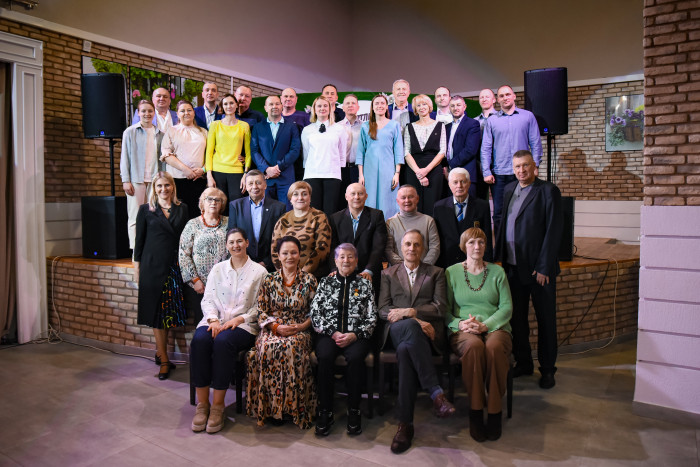 Торжественное поздравление Регины Игнатьевны Пышник