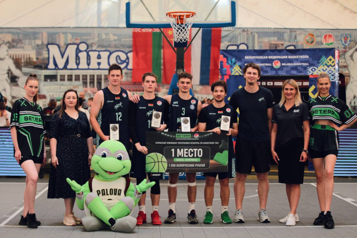 Игроки баскетбольного клуба «МИНСК» – победители и призеры Финала чемпионата Беларуси по баскетболу 3х3 среди мужских и женских команд 2025