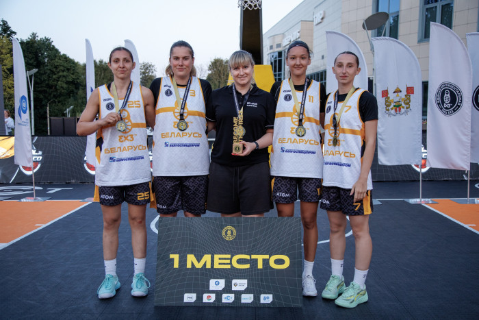 Баскетболистки нашего клуба – победители 3-го тура дивизиона «Будущее» Единой Континентальной Лиги 3х3