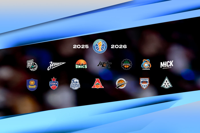 Состав участников Единой молодежной Лиги ВТБ-2025/26