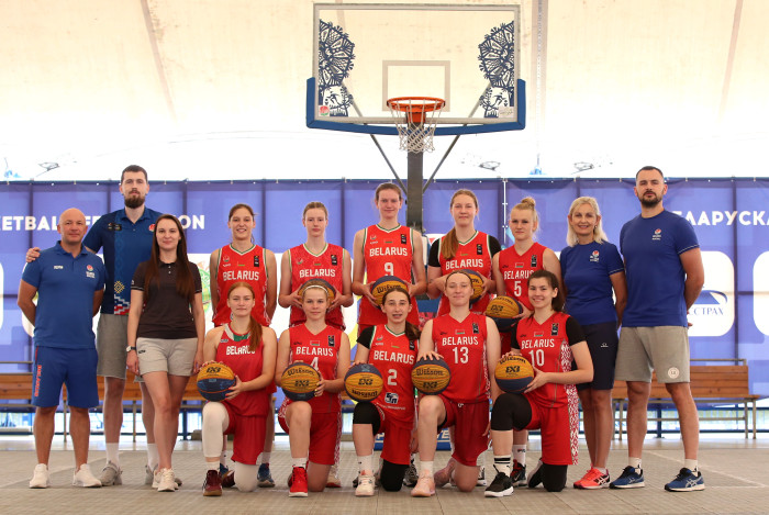 Женская сборная U-20 по баскетболу 3Х3 начала подготовку ко II Играм стран СНГ