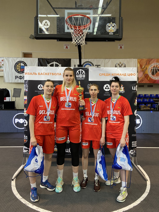 “Беларусь-1” — двукратные серебряные призеры международного турнира по баскетболу 3х3