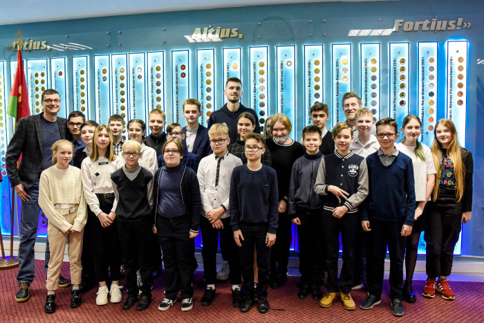 Встреча в Музее спортивной славы столичной СШ №59